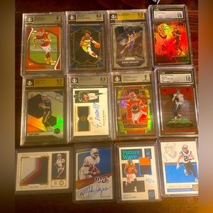 Graded and non graded sports Cards !! PSA, Beckett, CGS